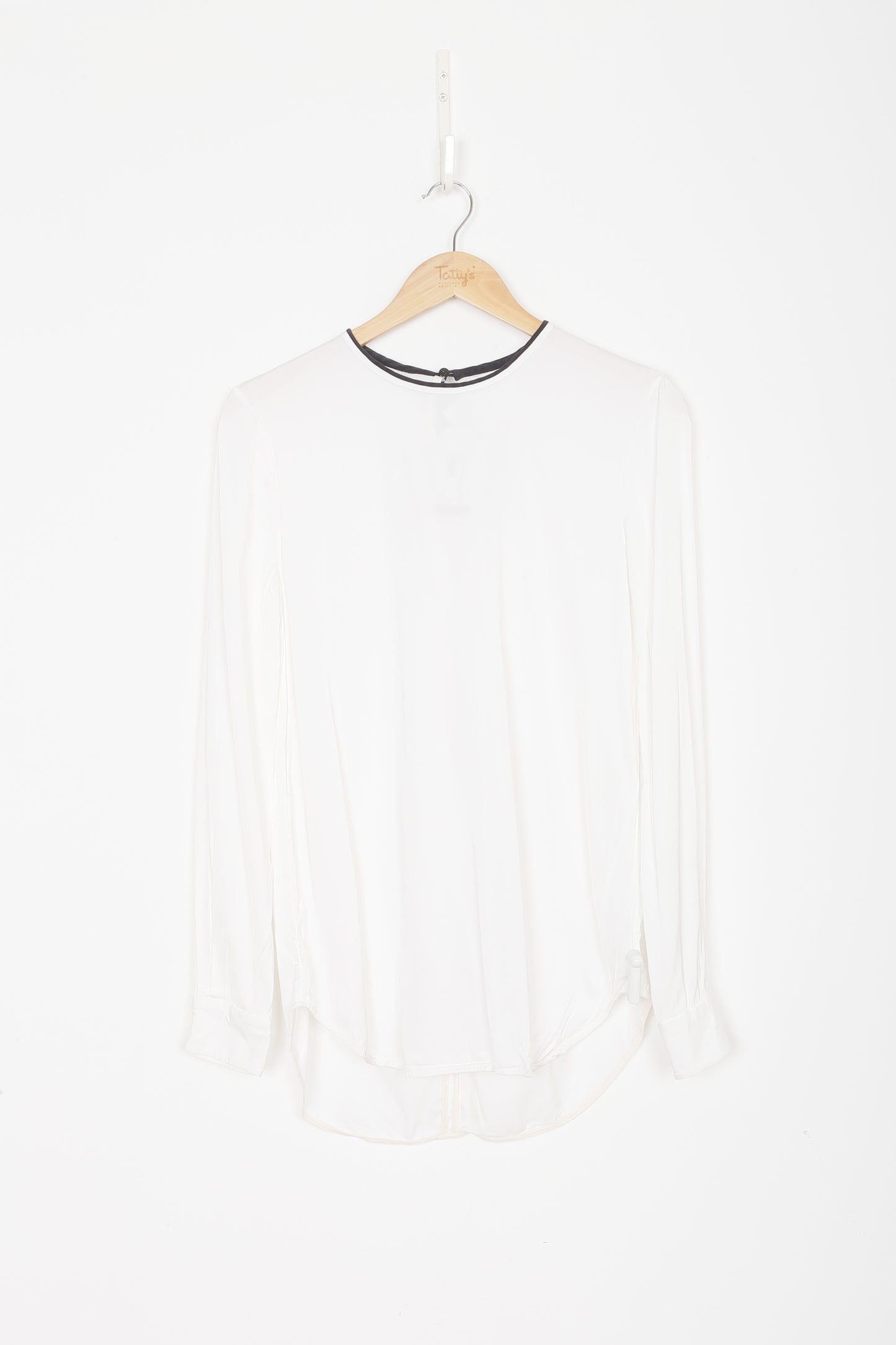 Victoria Victoria Beckham Womens White Top Size 8