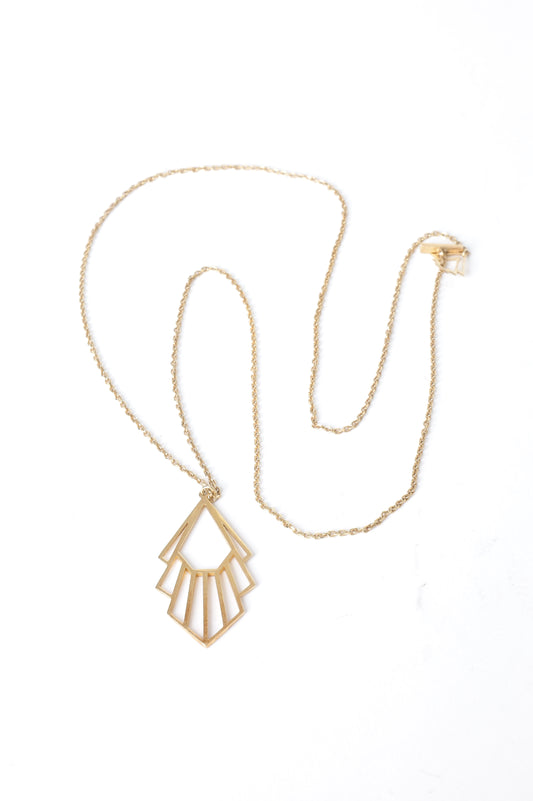 Zoe & Morgan Womens Silver Necklace Size O/S