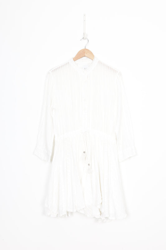 Zadig & Voltaire Womens White Dress Size L