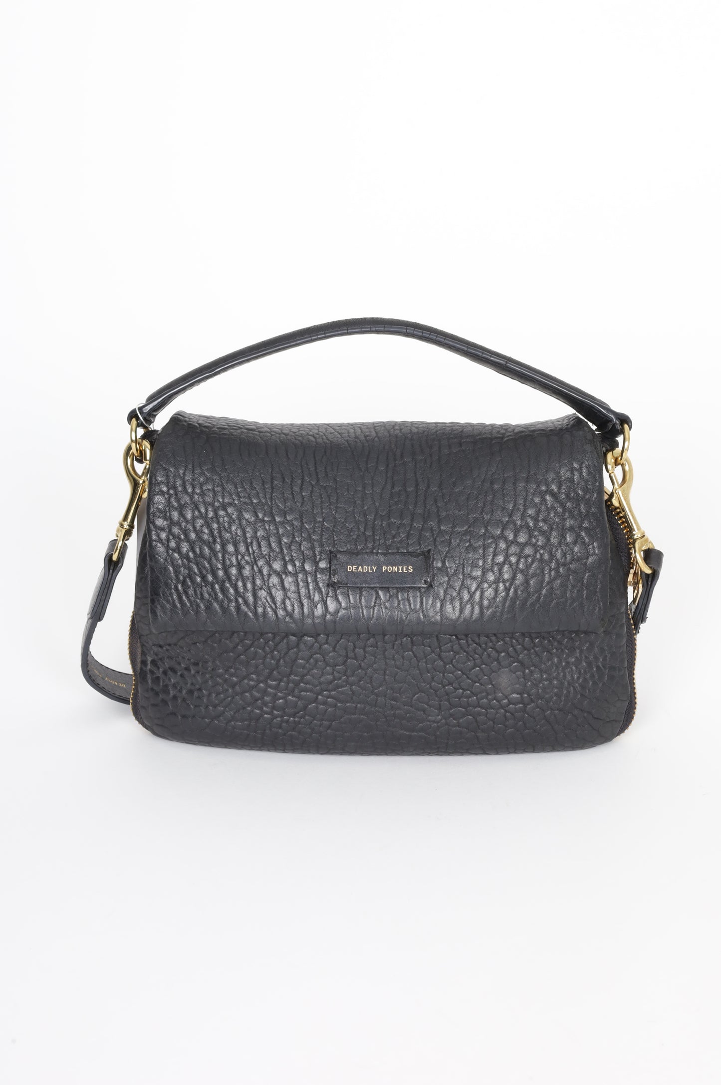 Deadly Ponies Womens Black Bag Size O/S