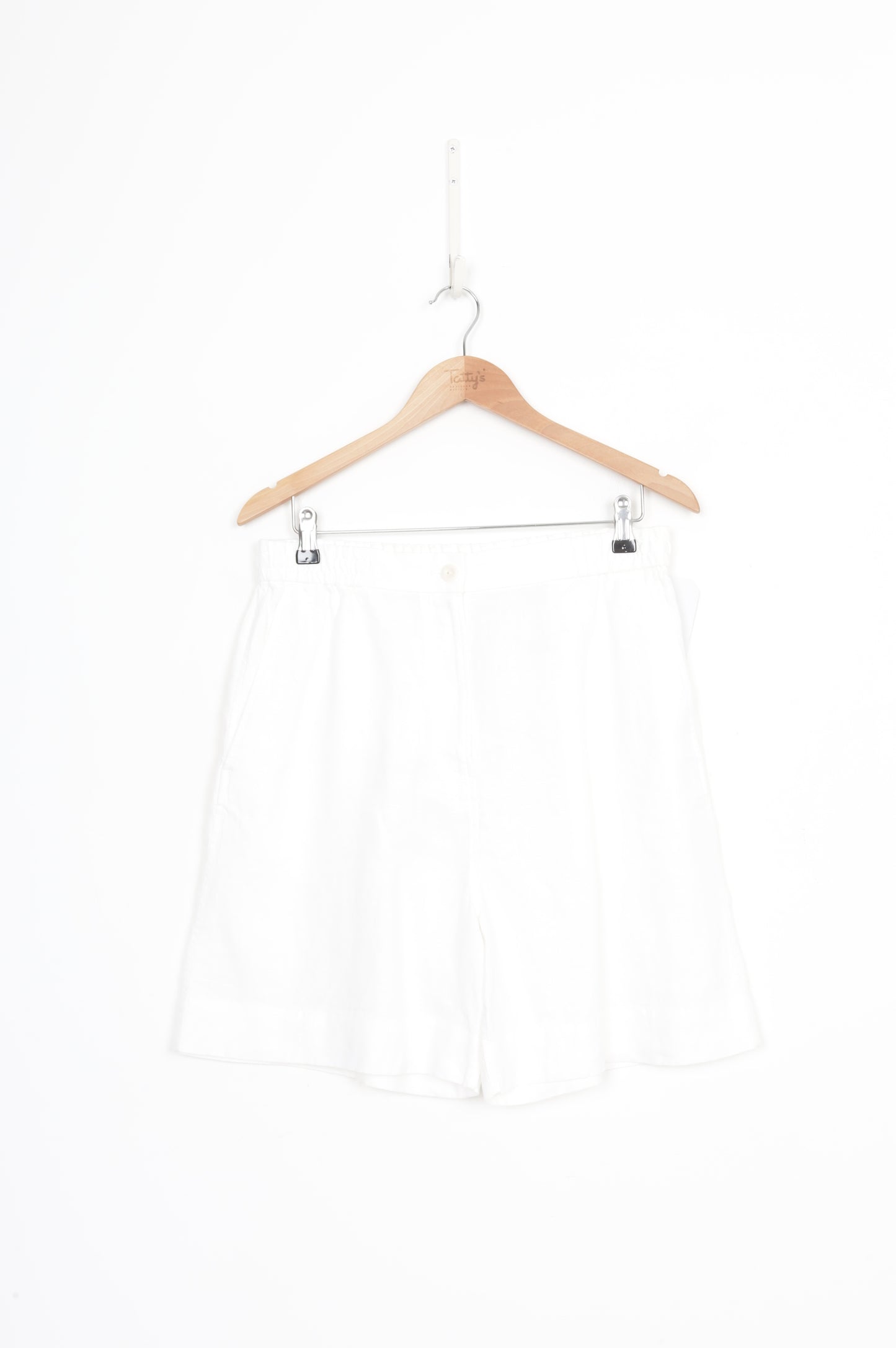 Cos Womens White Shorts Size M