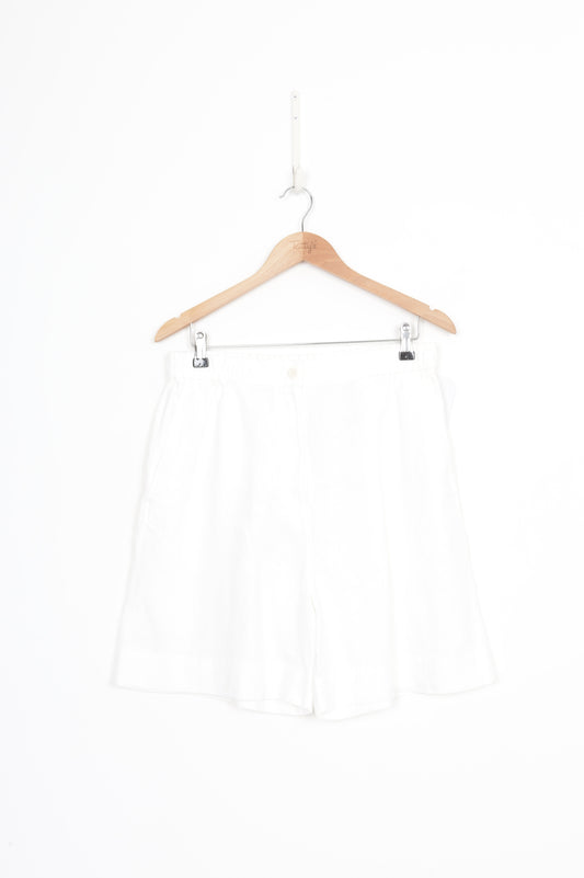 Cos Womens White Shorts Size M