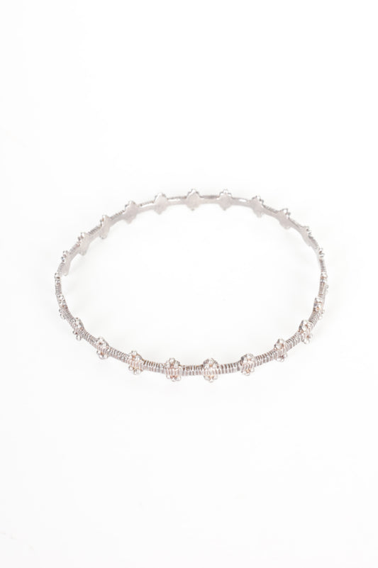 No Label Womens Silver Bracelet Size S