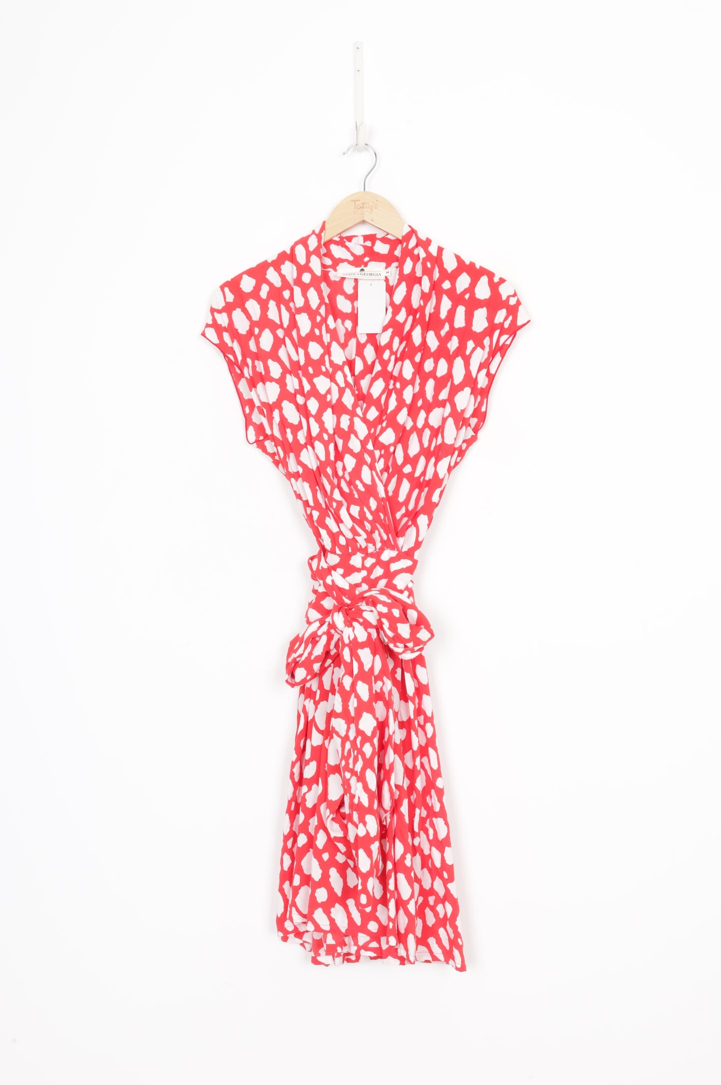 State of Georgia Womens Red Dress Size M