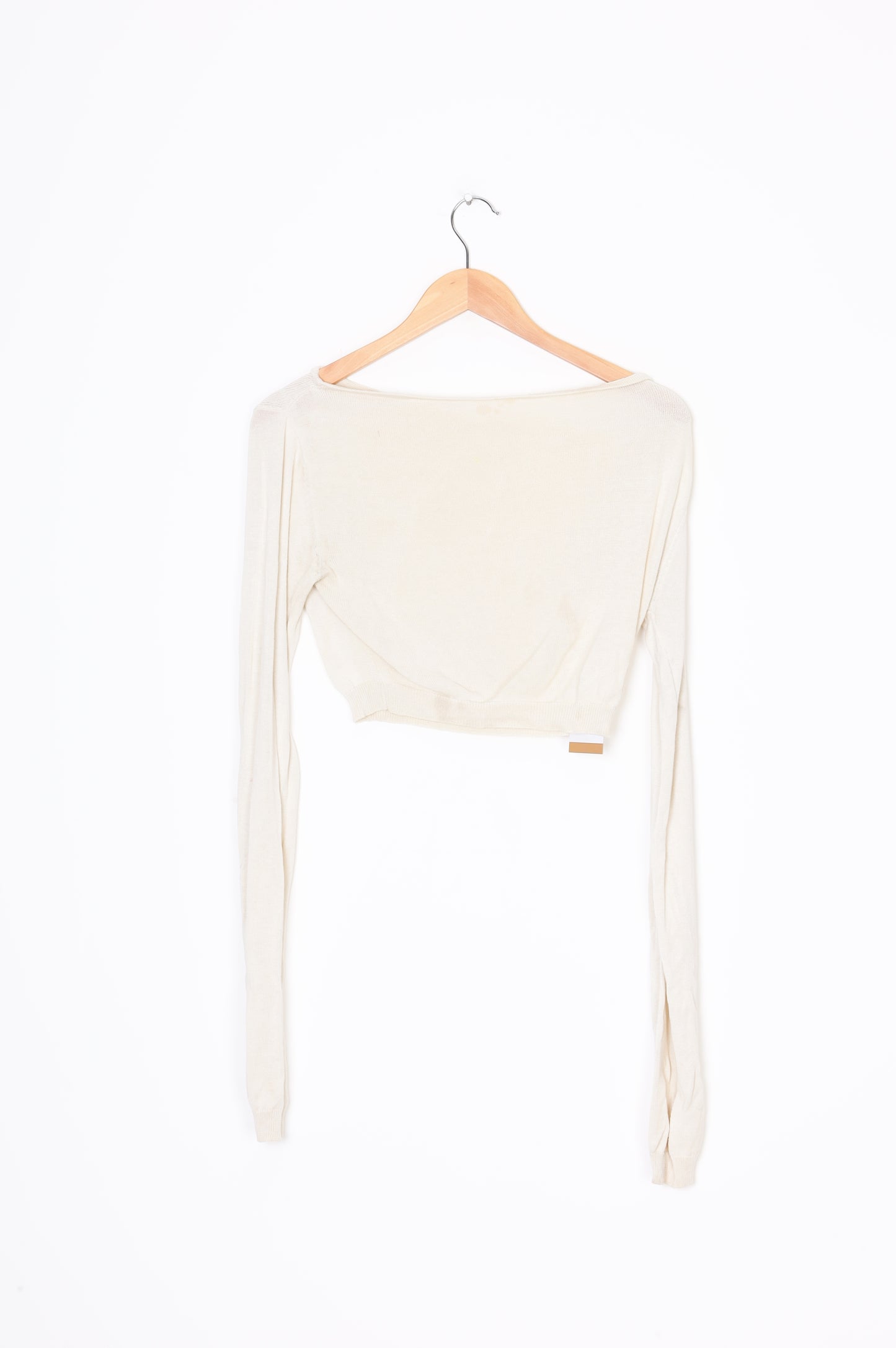 Wixii Womens Cream Jumper Size S