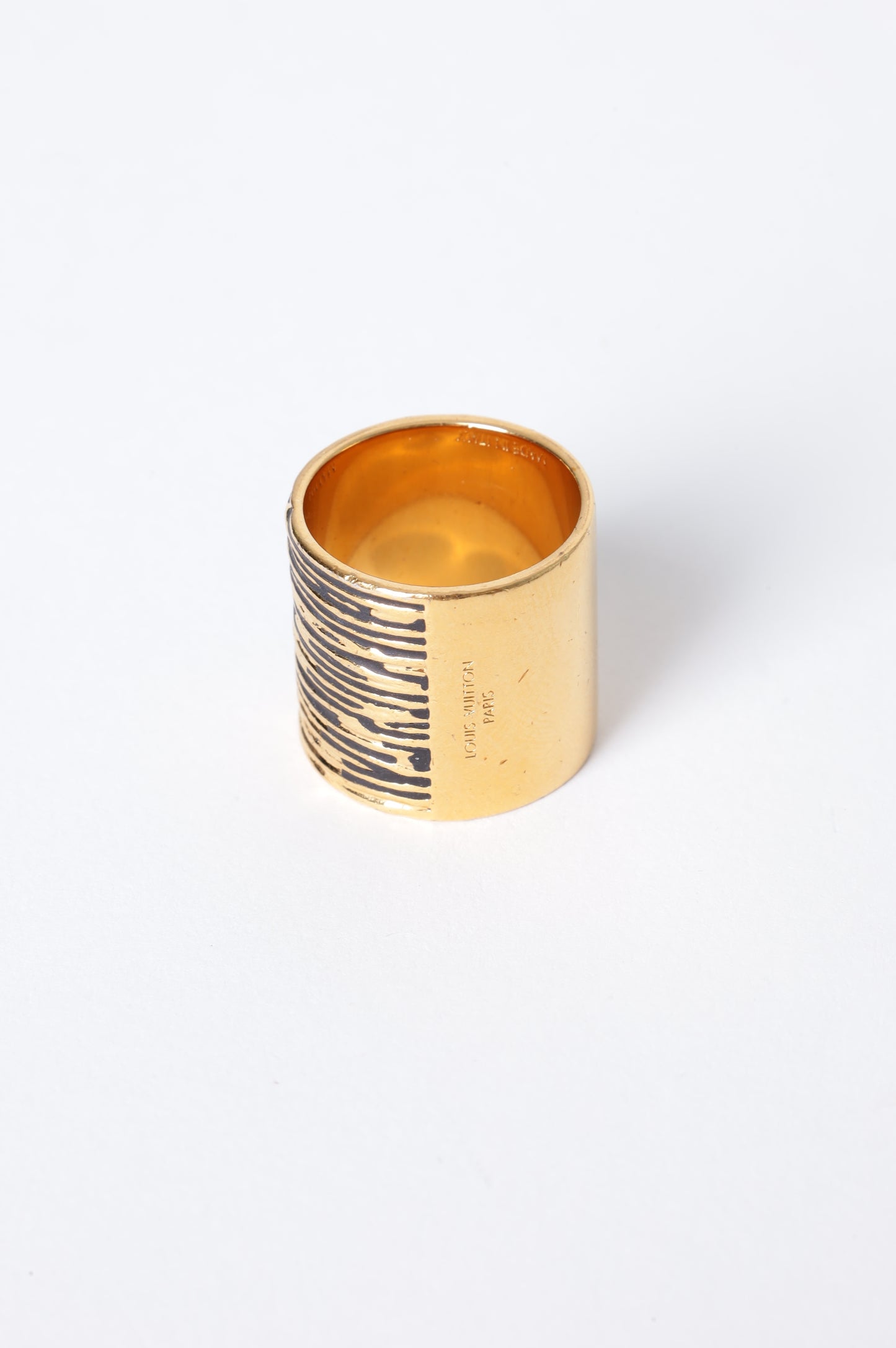 Louis Vuitton Unisex Gold Ring Size 7