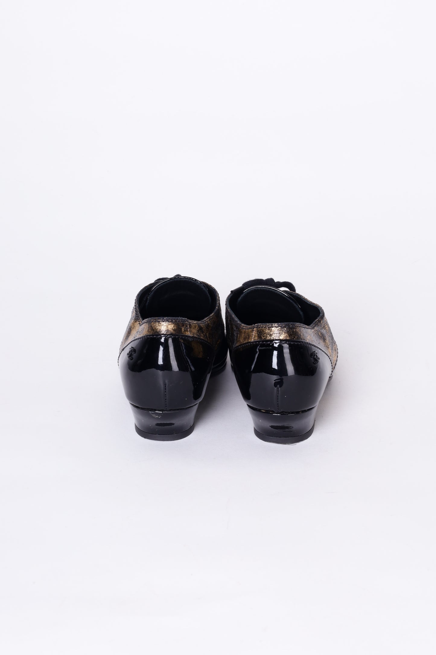 Chanel Womens Black Shoes Size EU 36