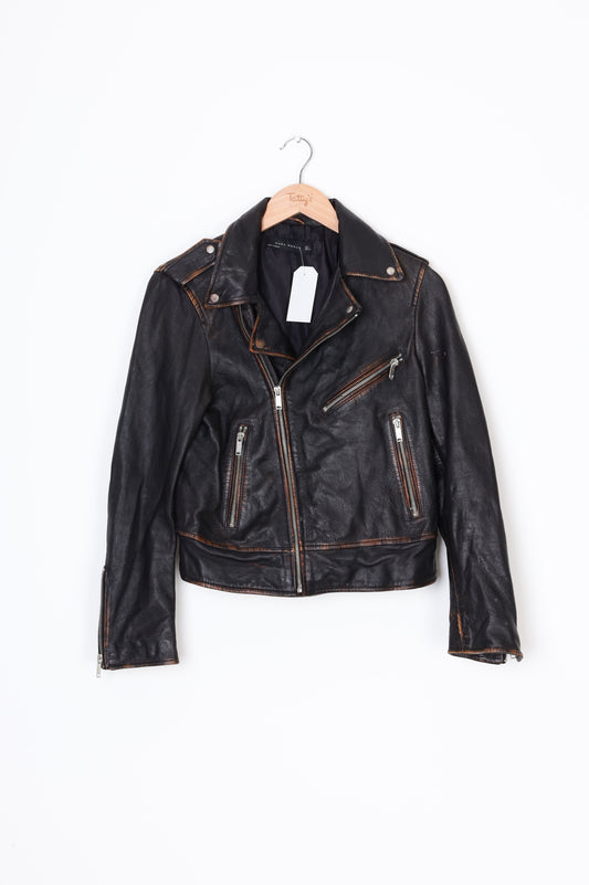 Zara Womens Brown Jacket Size L