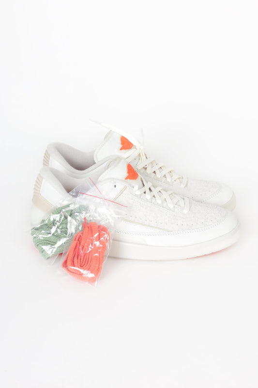 Air Jordan Mens White Sneakers Size 46