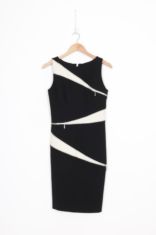 Adrienne Winkelmann Womens Black Dress Size 8