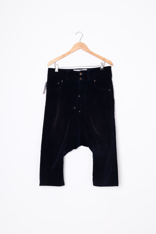 Ganryu Comme Des Garcons Mens Blue Pants Size S