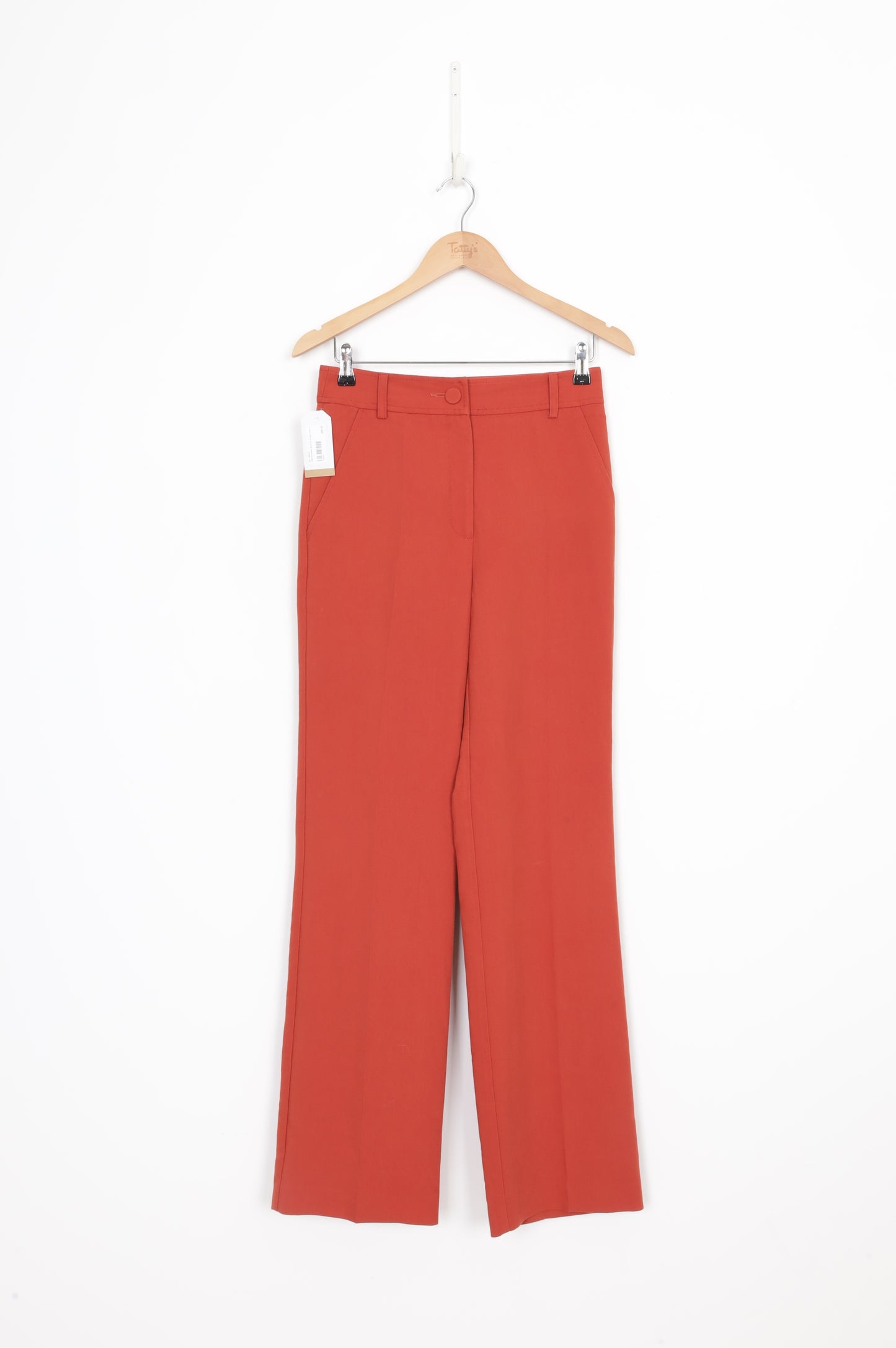 Kate Sylvester Womens Orange Pants Size 8