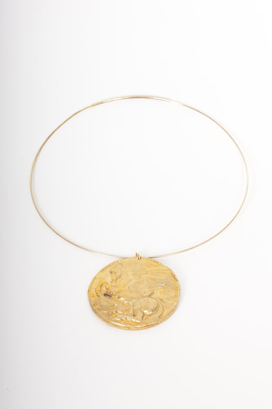 Alighieri Womens Gold Necklace Size O/S