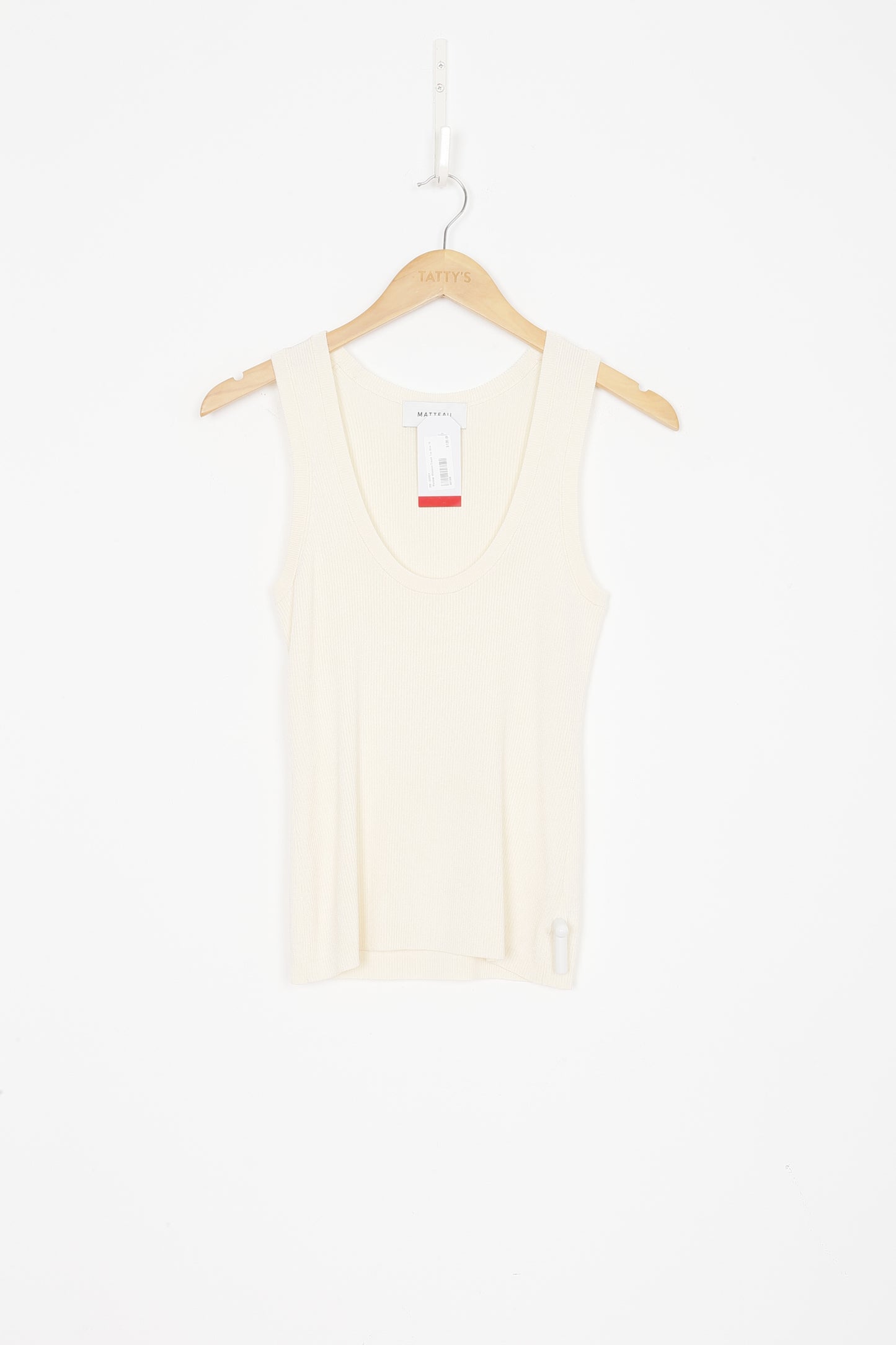 Matteau Womens Cream Top Size 10
