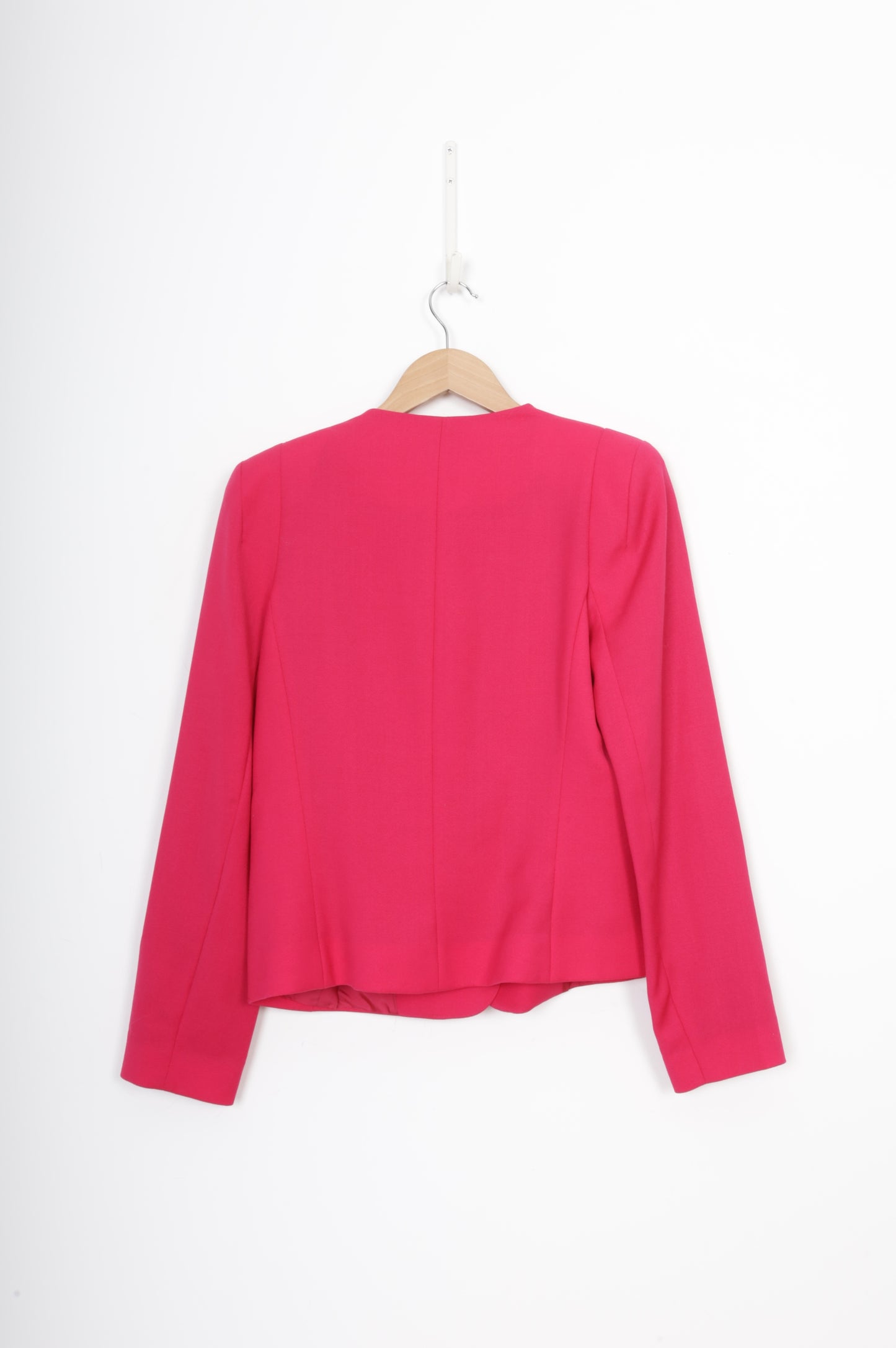 Helen Cherry Womens Pink Blazer Size M