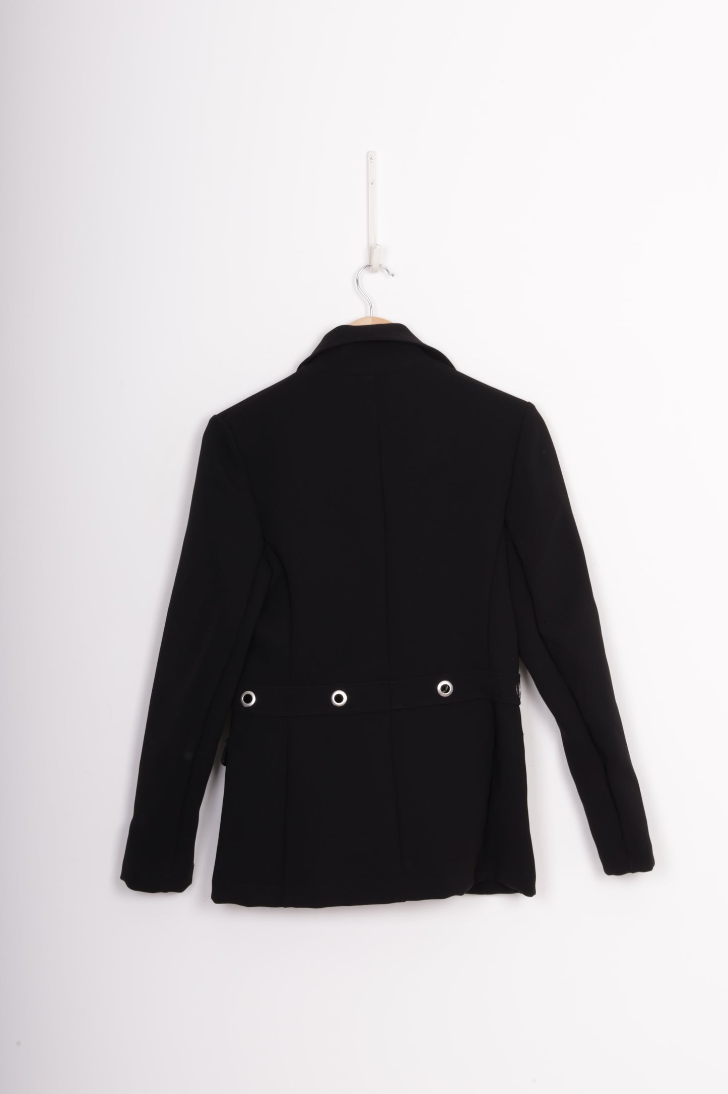 Paris Georgia Womens Black Blazer Size M