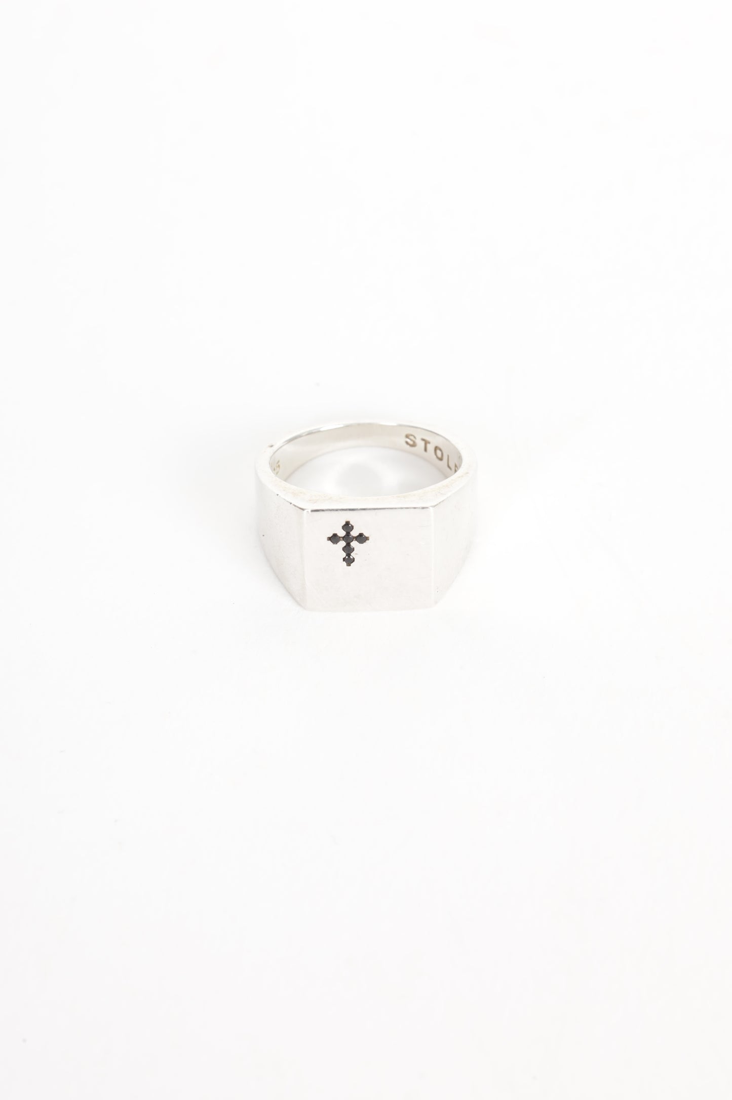 Stolen Girlfriends Club Womens Silver Ring Size US 7