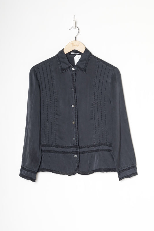 To-A-T Womens Grey Shirt Size 12