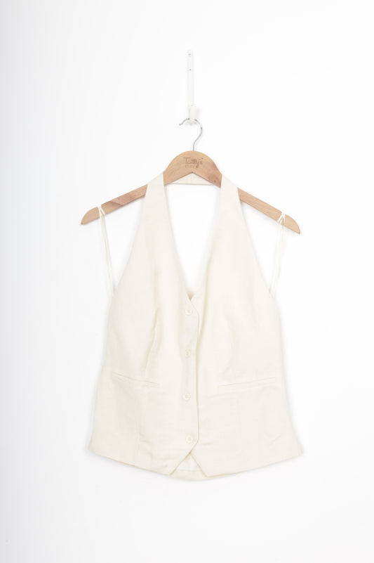 Superette Womens Cream Top Size 12