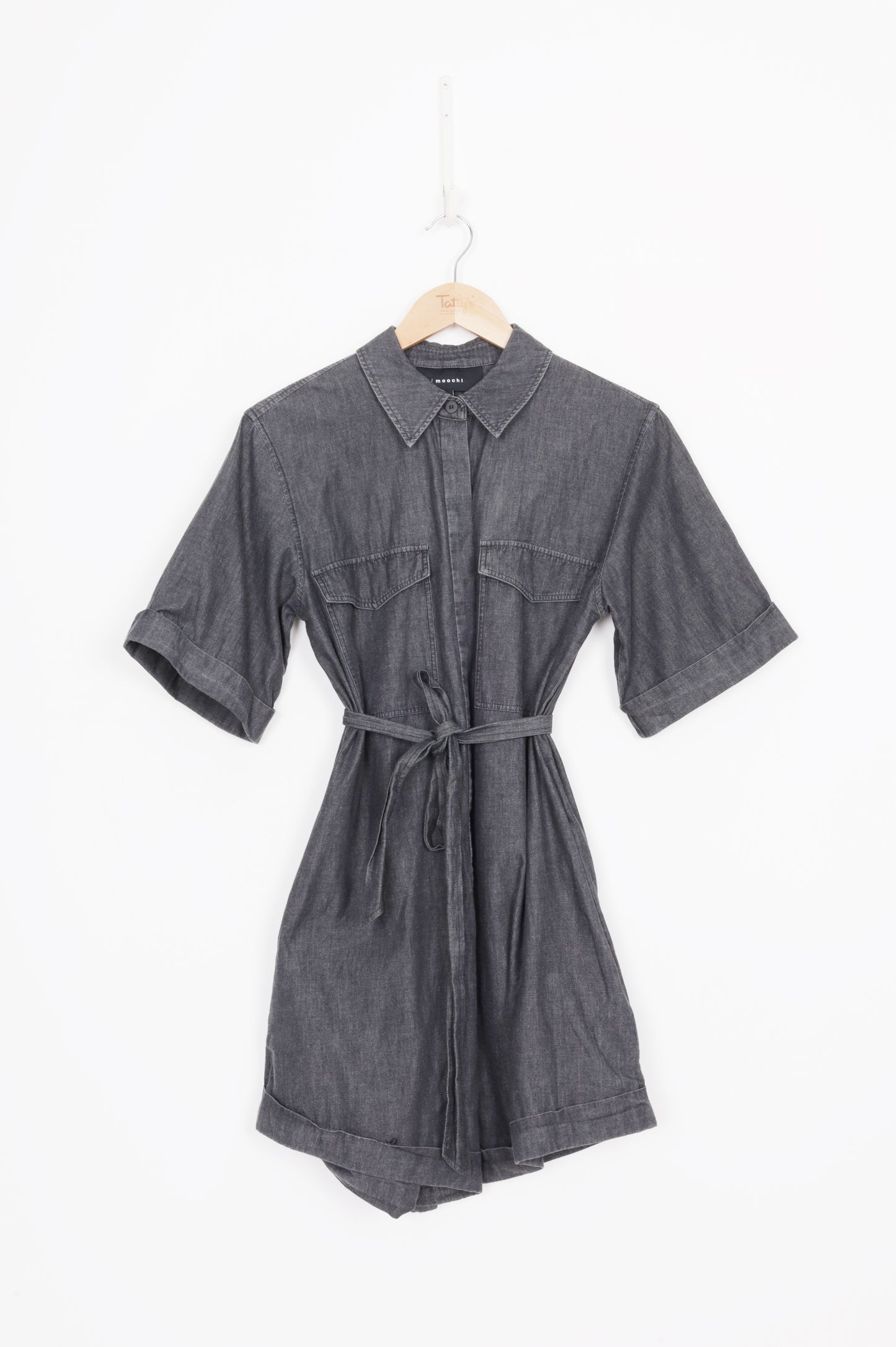 Moochi Womens Grey Playsuit Size XS