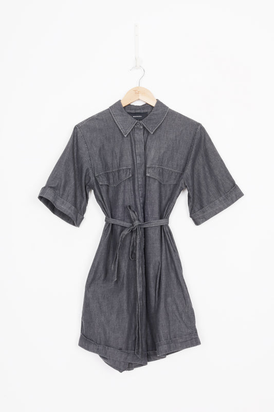Moochi Womens Grey Playsuit Size XS