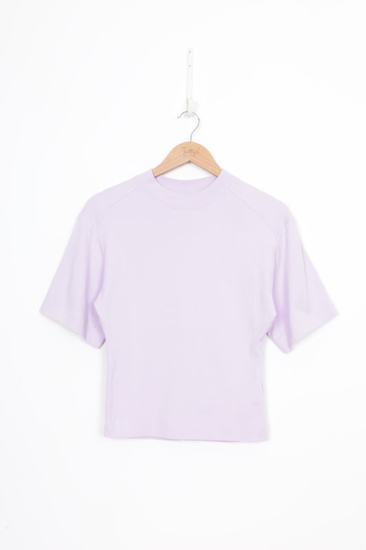 Cos Womens Purple T-shirt Size XS