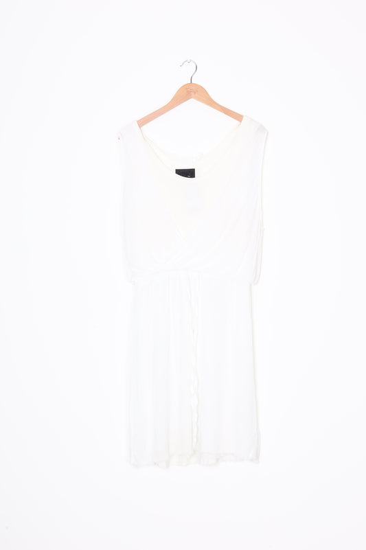 Nom D Womens White Dress Size 1