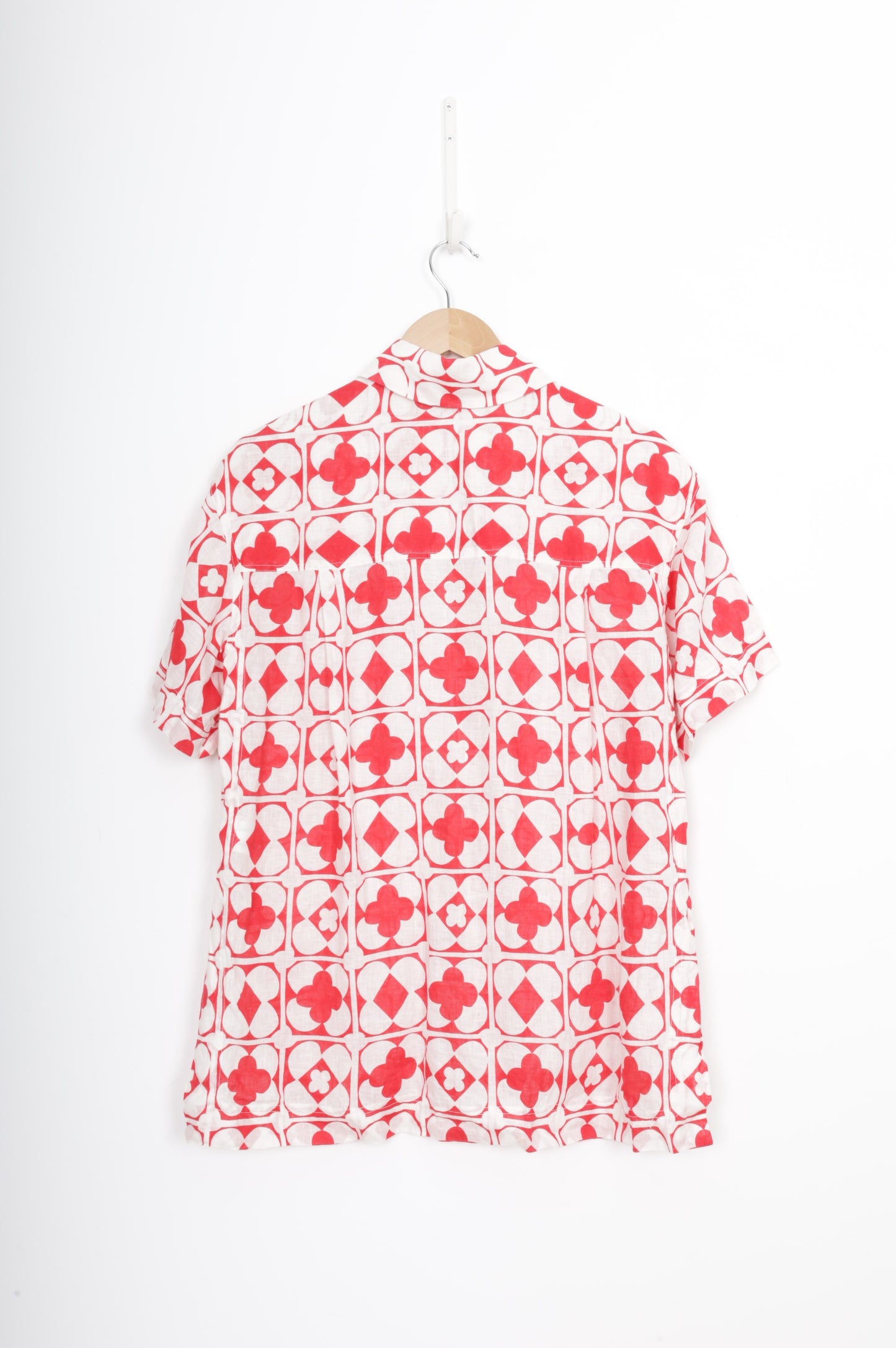 Shona Joy Womens Red Shirt Size 8