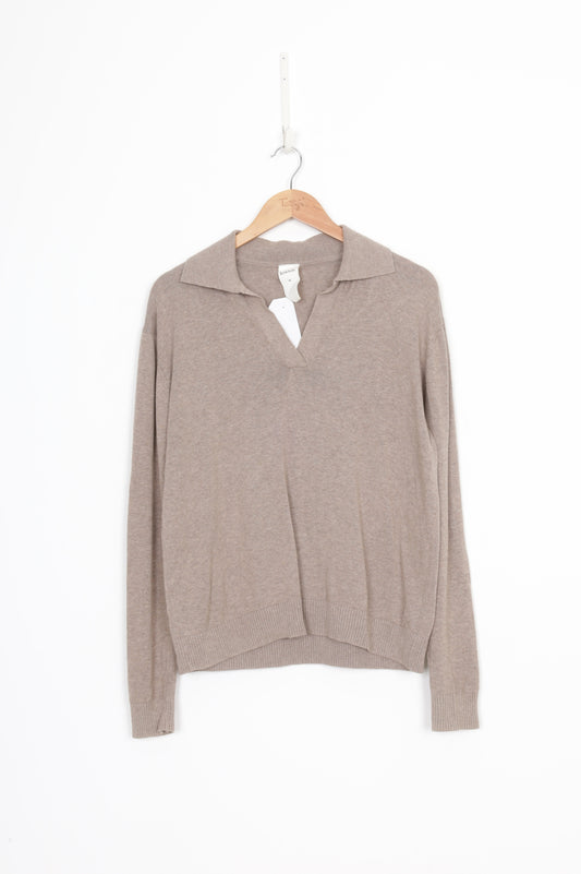 Kowtow Womens Beige Top Size XS