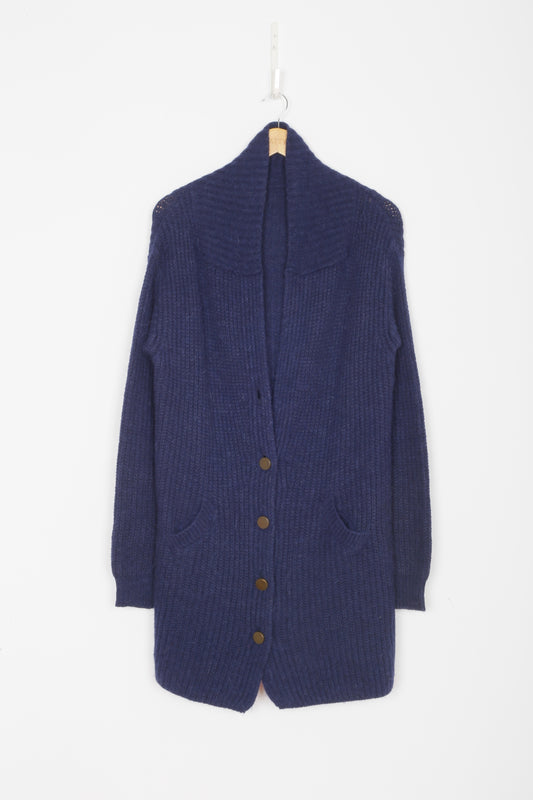 See by Chloe Womens Blue Cardigan Size 10