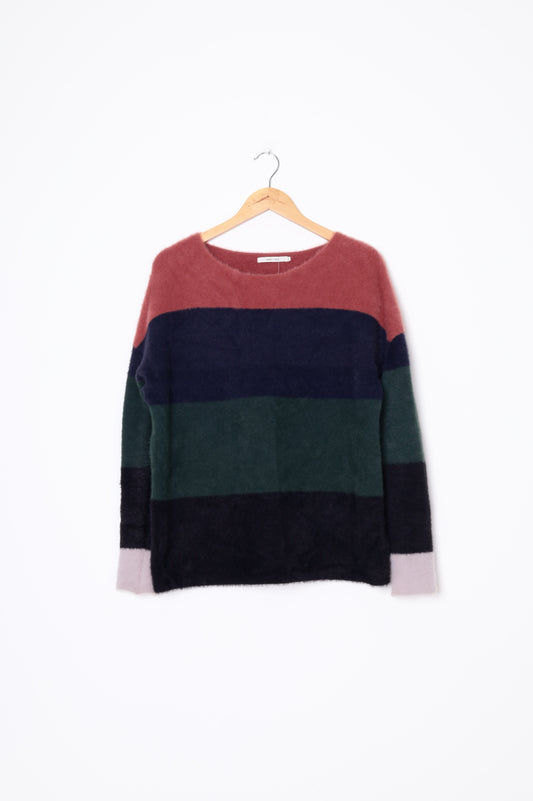 Isaac + Lulu Womens Multi Jumper Size S