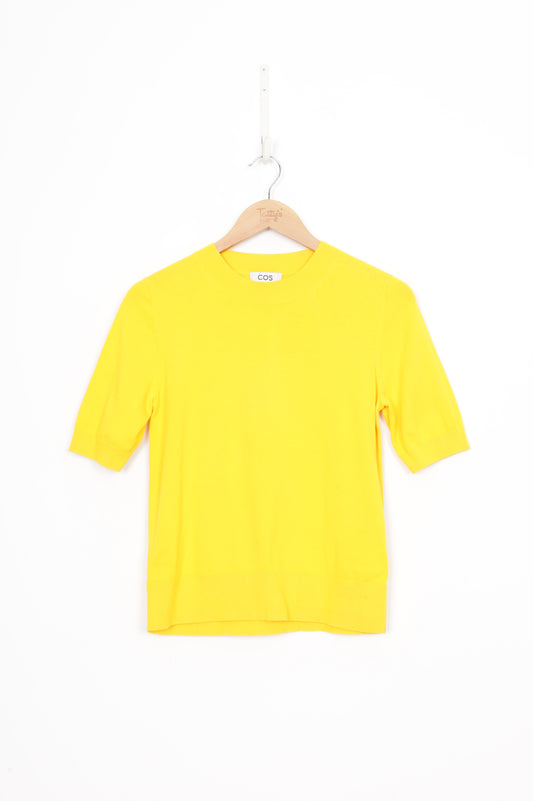 Cos Womens Yellow Jumper Size S