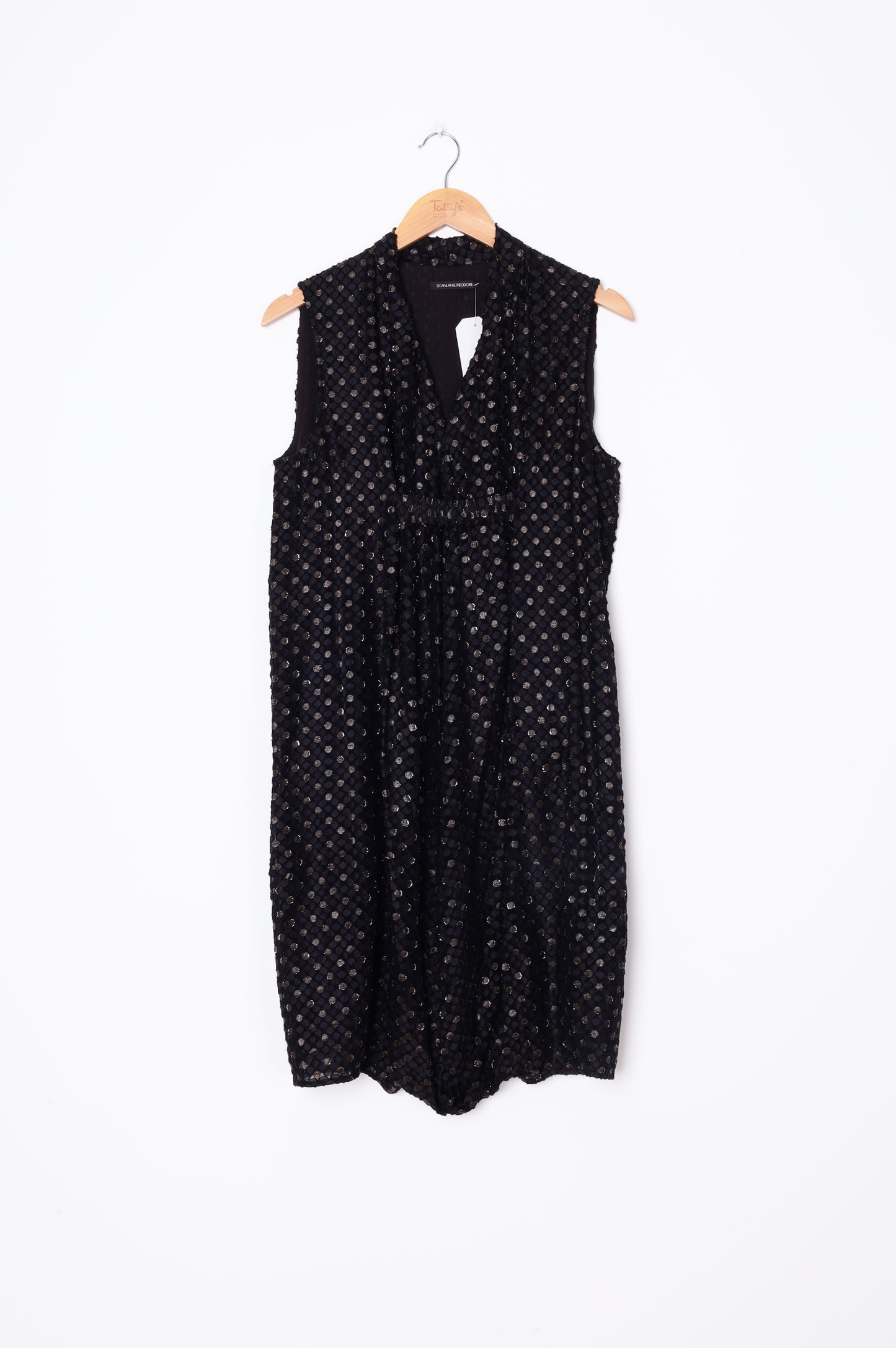 Scanlan & Theodore Womens Black Dress Size M