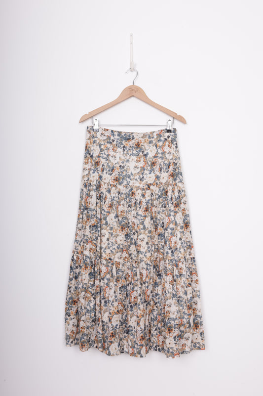 Ivy + Jack Womens White Skirt Size 10
