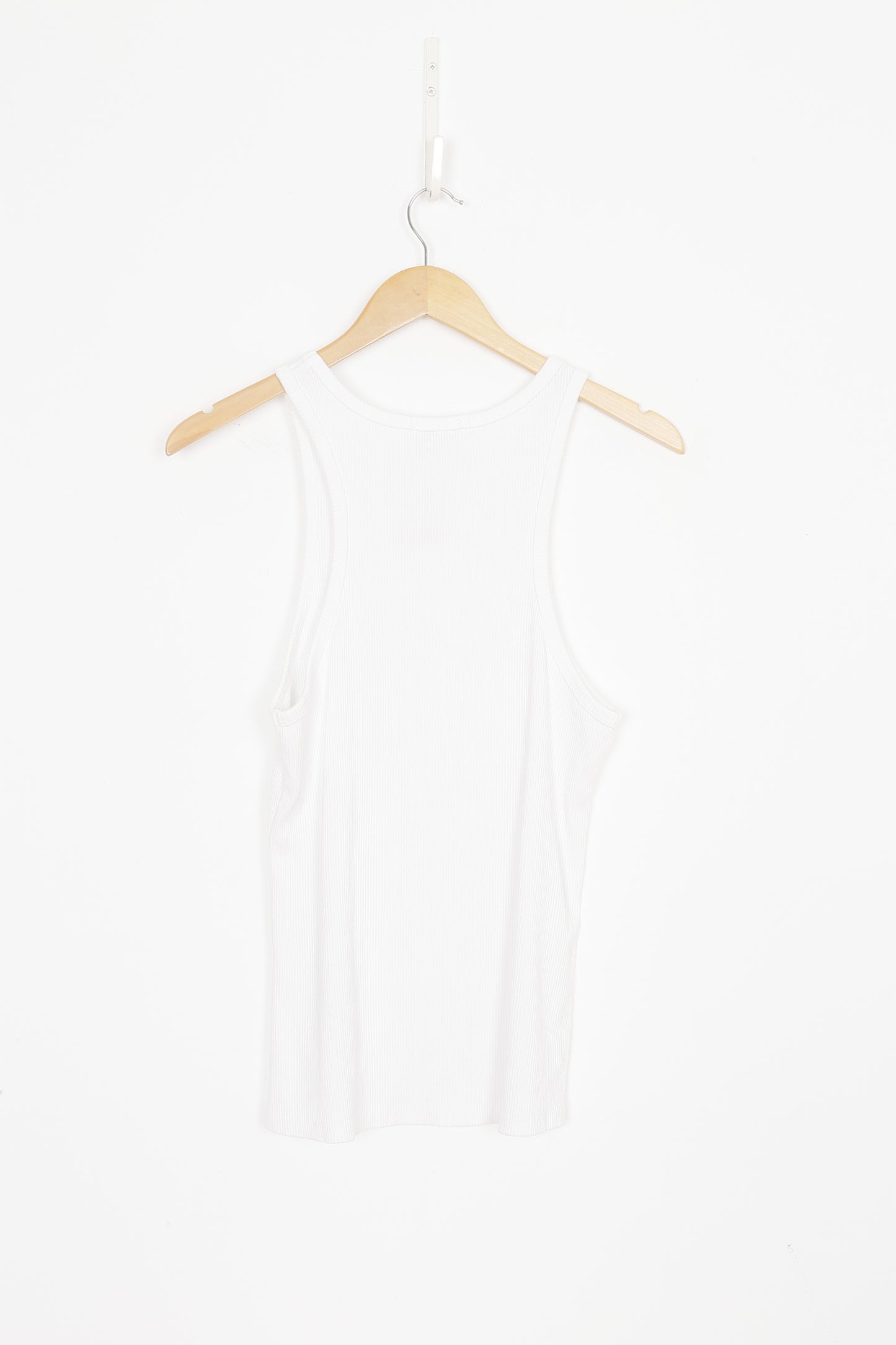 AGOLDE Womens White Singlet Size L