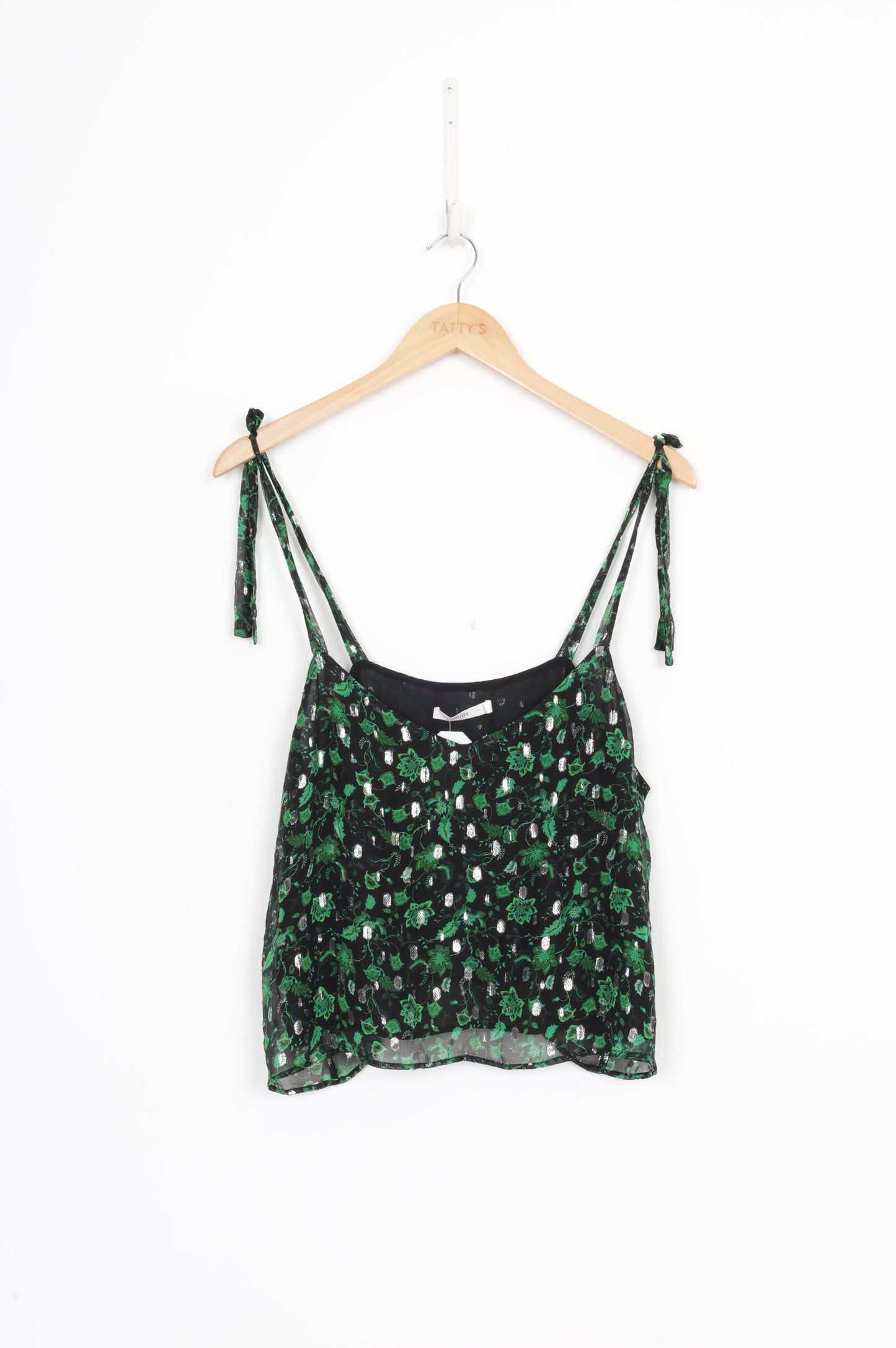 Ruby Womens Black Camisole Size 14