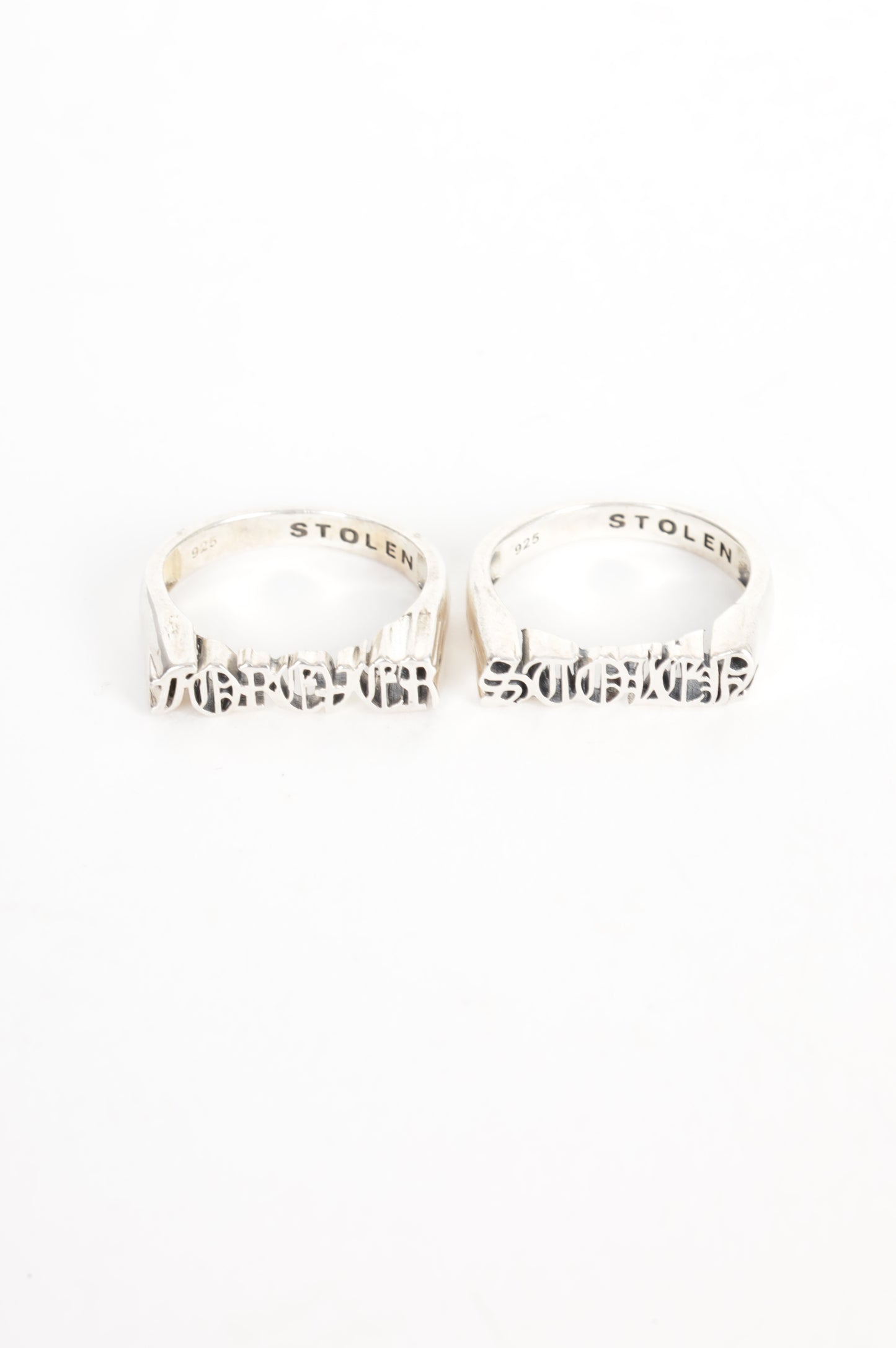 Stolen Girlfriends Club Womens Silver Ring Size US 9.5