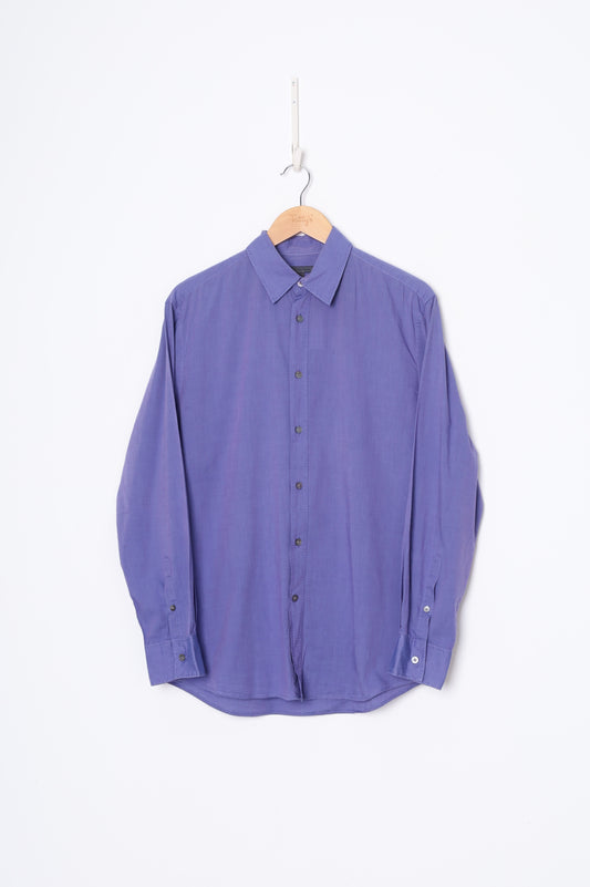 John Varvatos Mens Purple Shirt Size S
