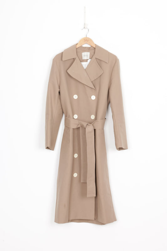 Harris Tapper Womens Brown Coat Size 12