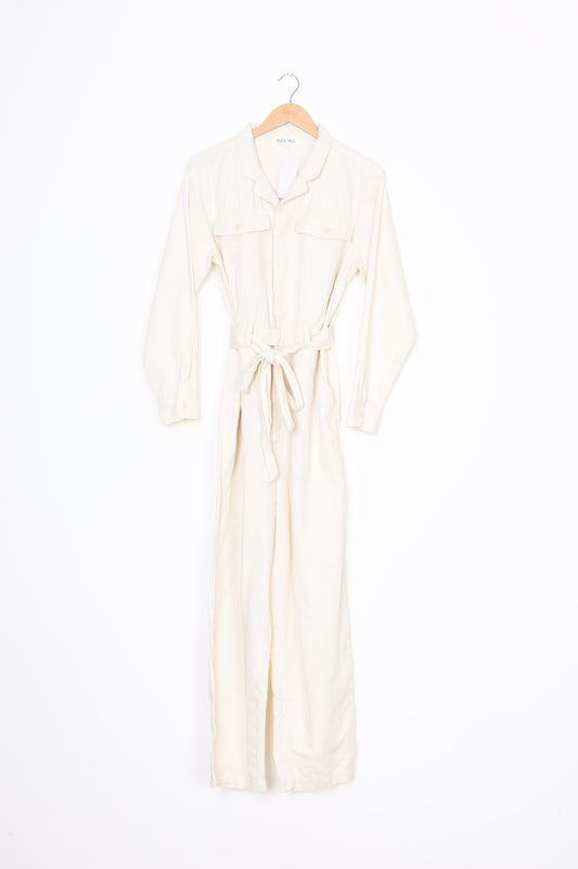 Alex Mill Womens Cream Jumpsuit Size XL
