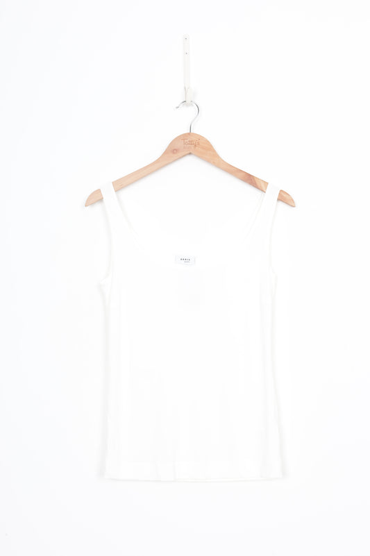 A-K-R-I-S Womens White Top Size 10