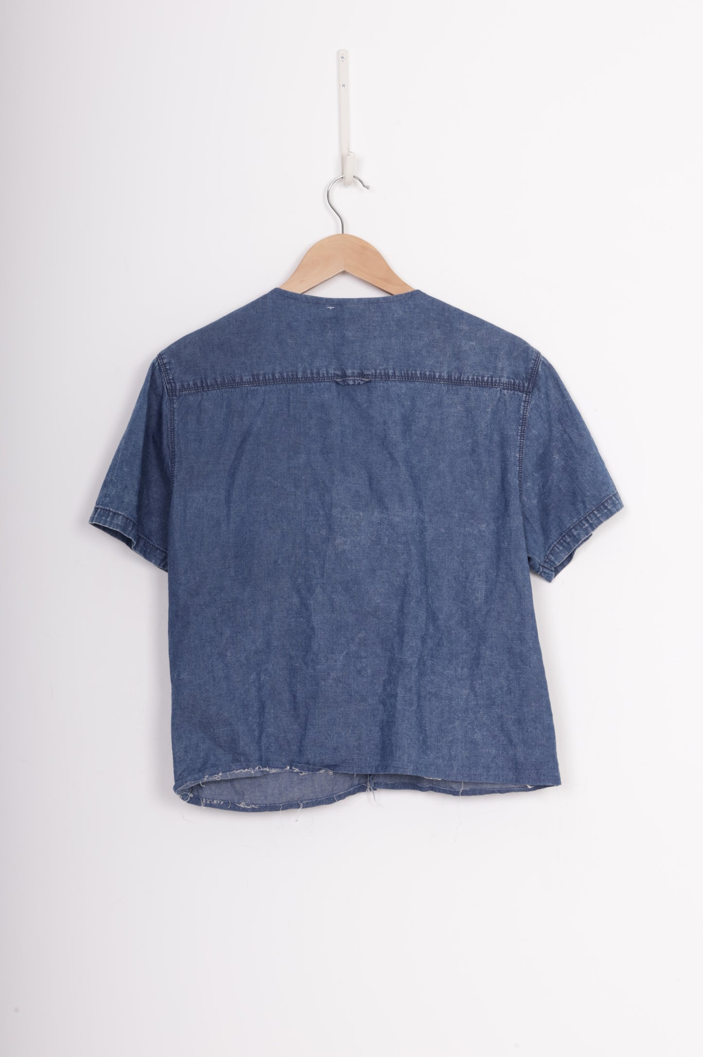 No Label - Handmade Womens Blue Shirt Size M