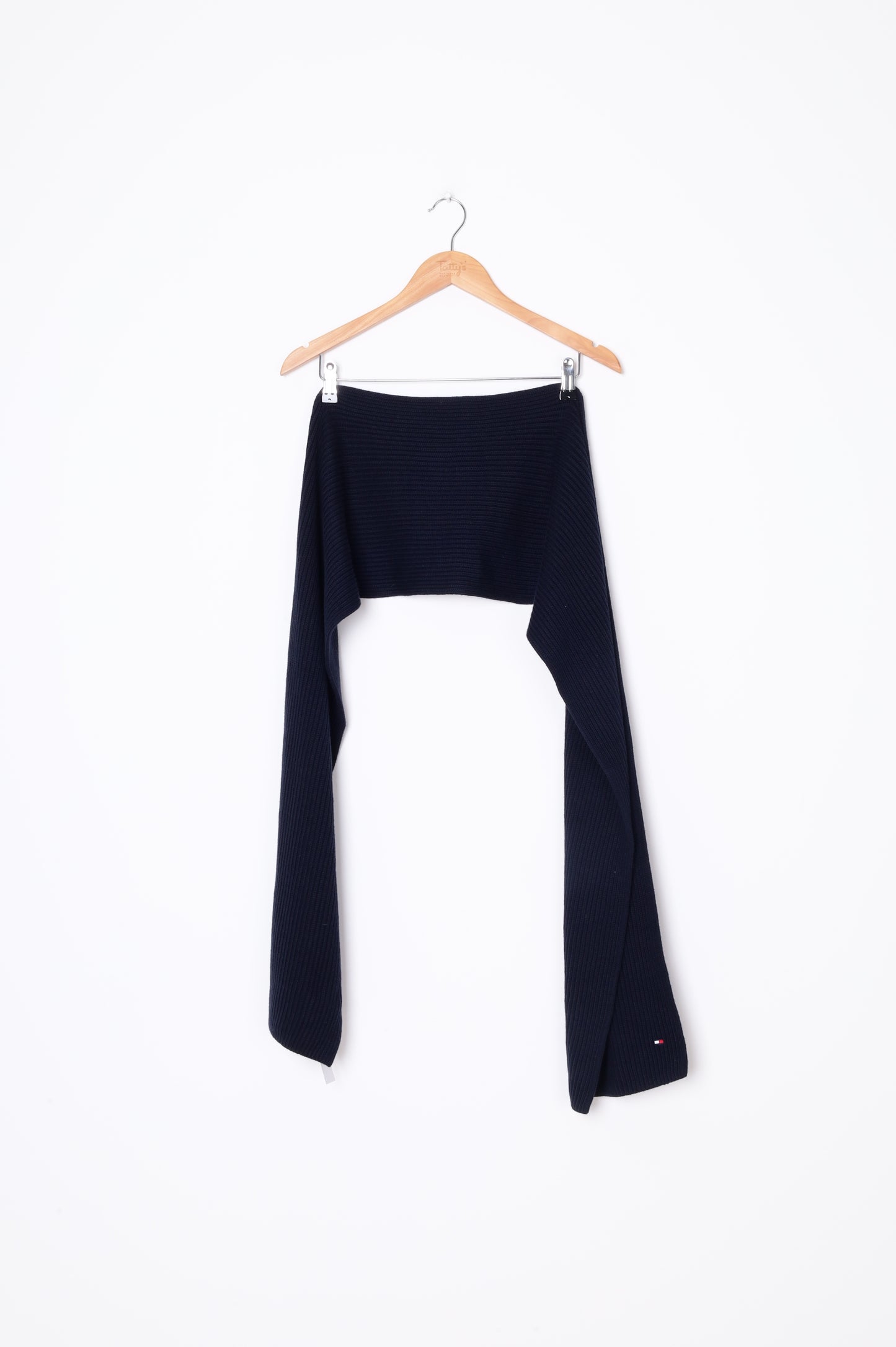 Tommy Hilfiger Womens Blue Scarf Size O/S