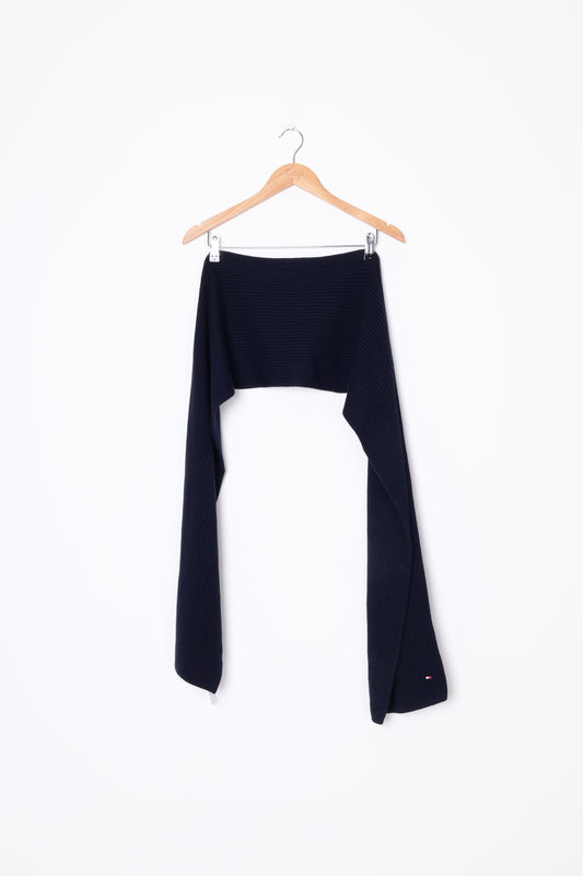 Tommy Hilfiger Womens Blue Scarf Size O/S