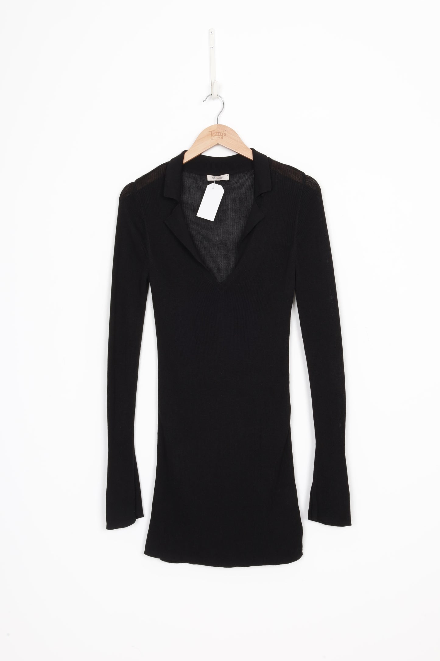 St Agni Womens Black Dress Size M