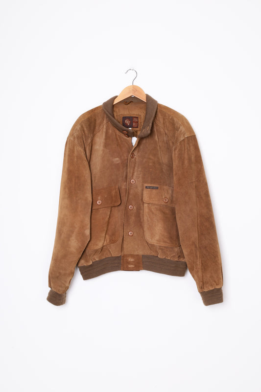 Vera Pellf Mens Brown Jacket Size XL