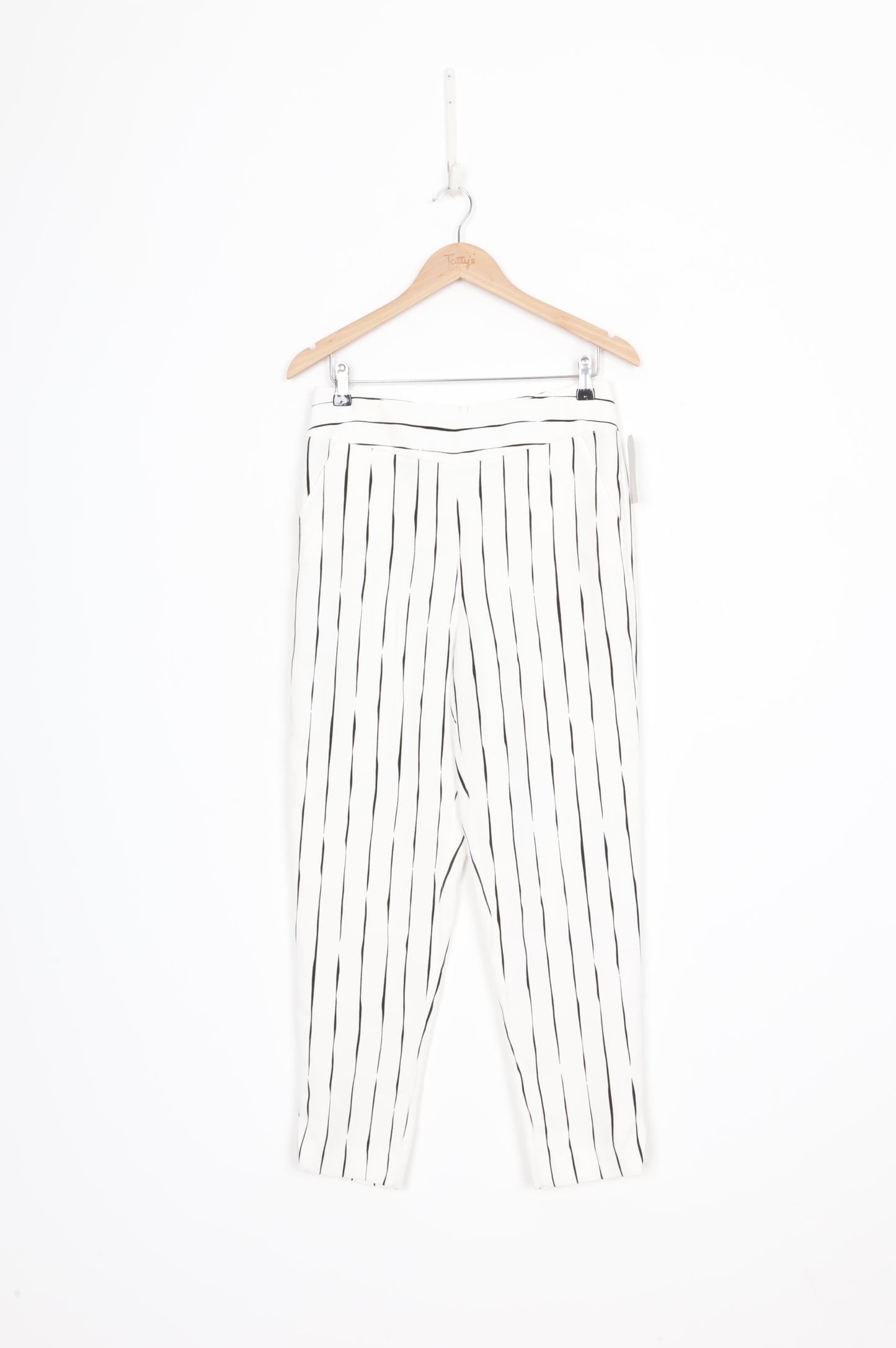 Veronika Maine Womens White Pants Size 8