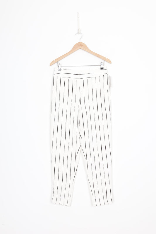 Veronika Maine Womens White Pants Size 8