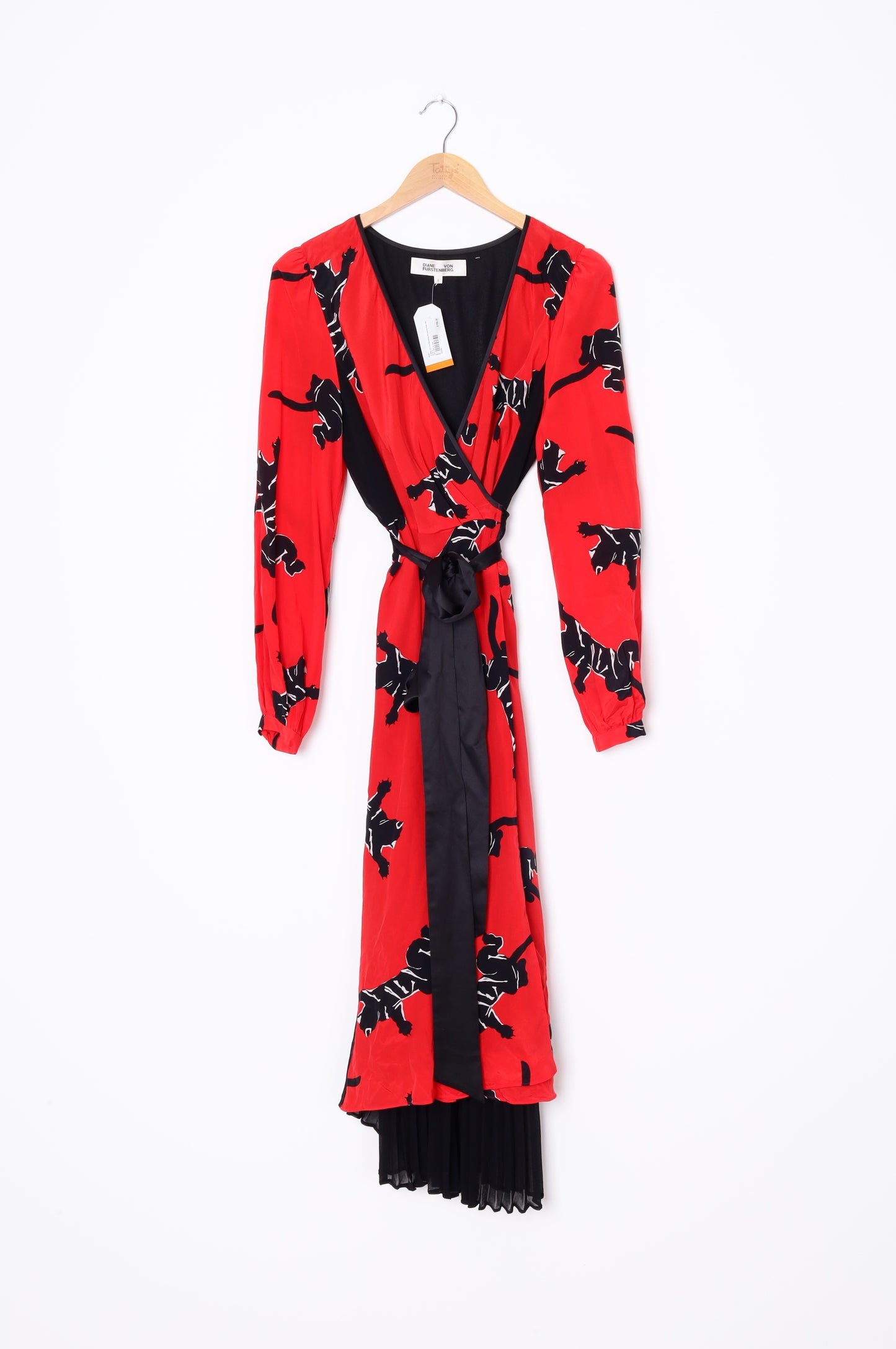 Diane von Furstenberg Womens Red Dress Size 8