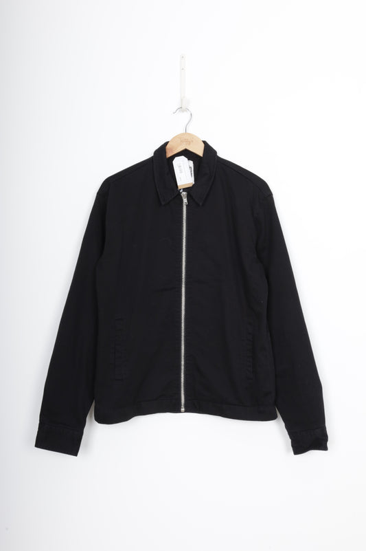 Beach Brains Mens Black Jacket Size M